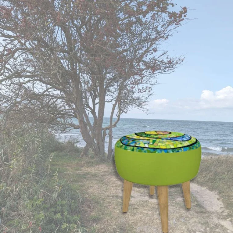 Sitzhocker, Beistelltische, Bodenkissen