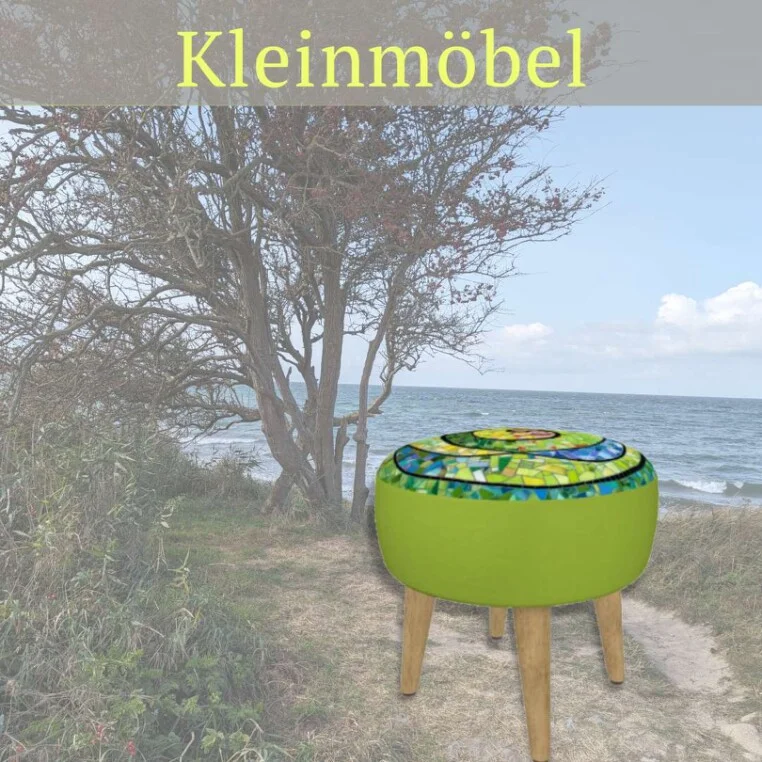 Sitzhocker, Beistelltische, Bodenkissen