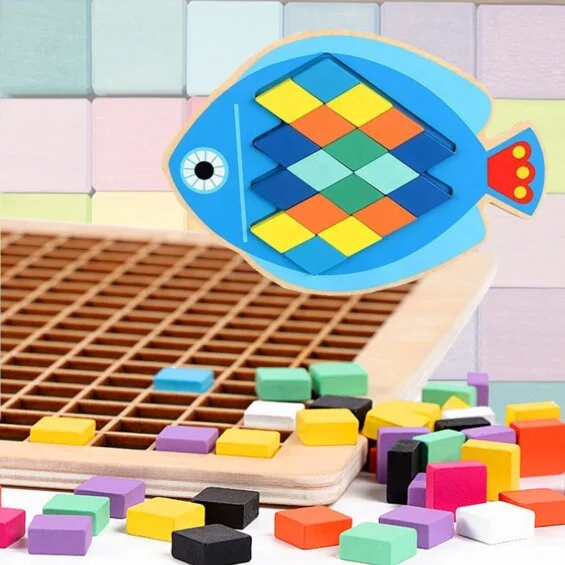 Kreatives Mosaik Spielzeug für die Kleinsten