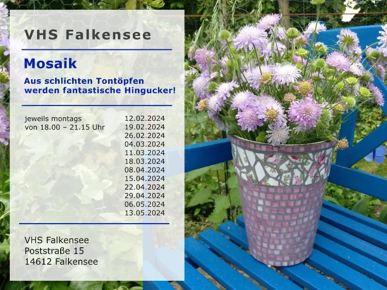 Mosaikworkshop Falkensee 2024