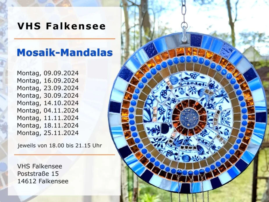 Mosaikworkshop Falkensee Herbst 2024